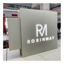 Letrero volumétrico en Alucobond