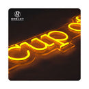 Letrero Neón led fondo acrílico 100 cm proporcional