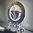 Letrero volumétrico en Alucobond