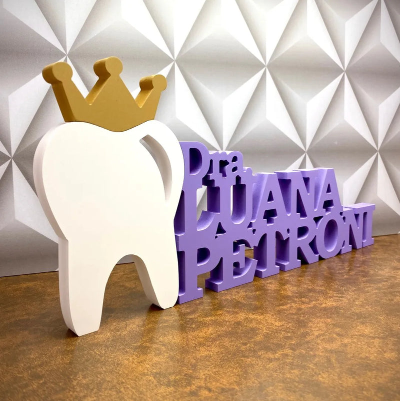 Placa Decorativa DENTISTA